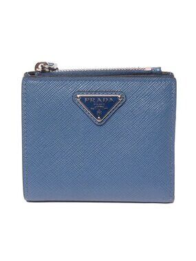 Prada Bifold Wallet Blue